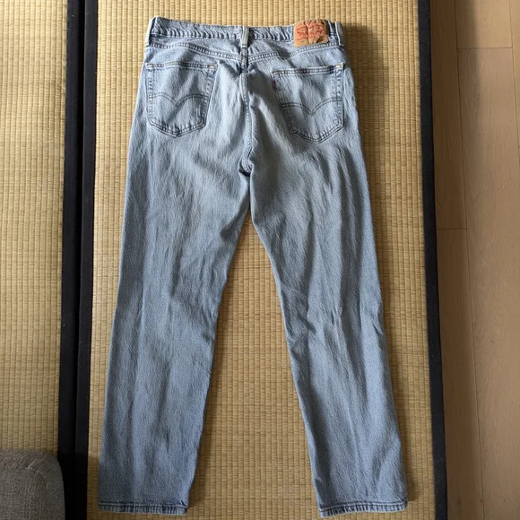 Levi's 541 Light Blue Jeans W36 L32 - Picture 3 of 3
